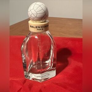 Empty Bottle Perfume Balenciaga Paris 1.7fl Oz 50ml 5-sided Clear Glass Spray